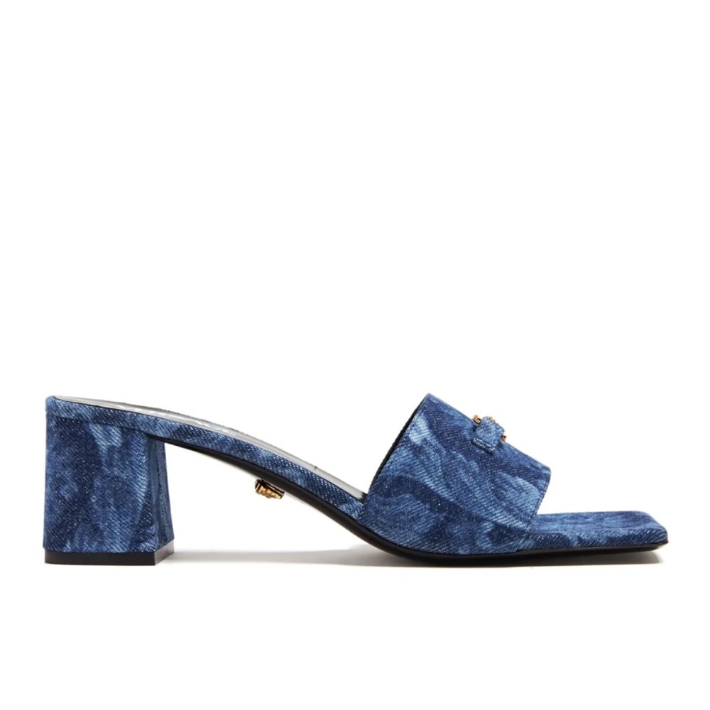 Versace Medusa '95 55mm denim mules